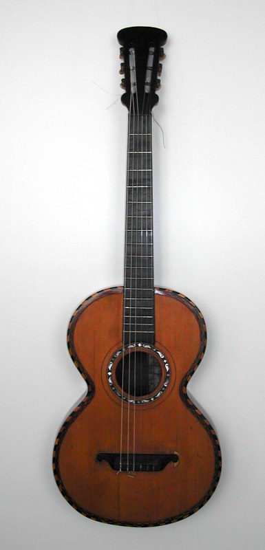 chitarra originale di scuola catanese (sec. XIX-XX)