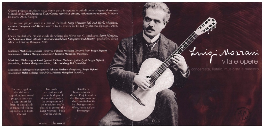 CD mozzani Copertina