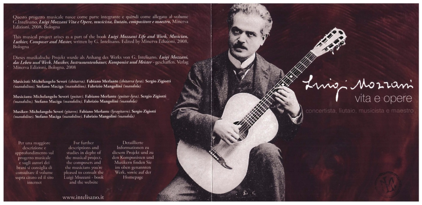 CD mozzani Copertina