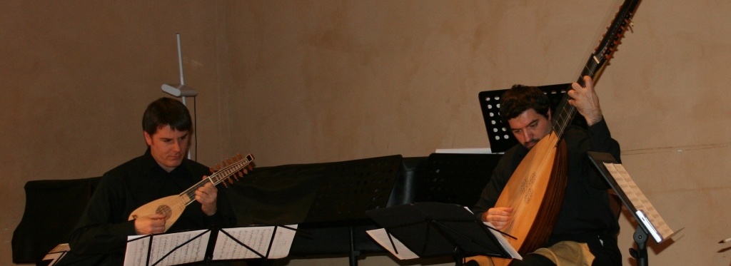 mandolino e tiorba per Home